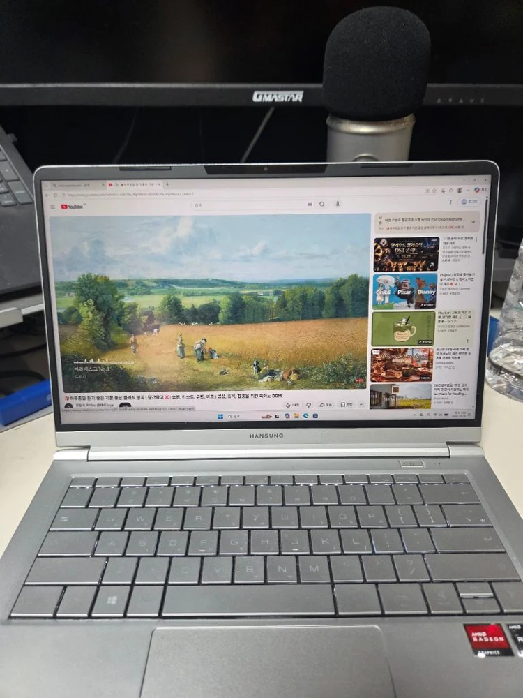 초가성비 1.1kg 한성 tfx4470h 르누아르 노트북 이미지