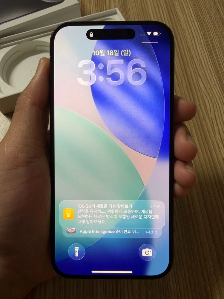 아이폰 15프로 256GB 티타늄블랙 이미지