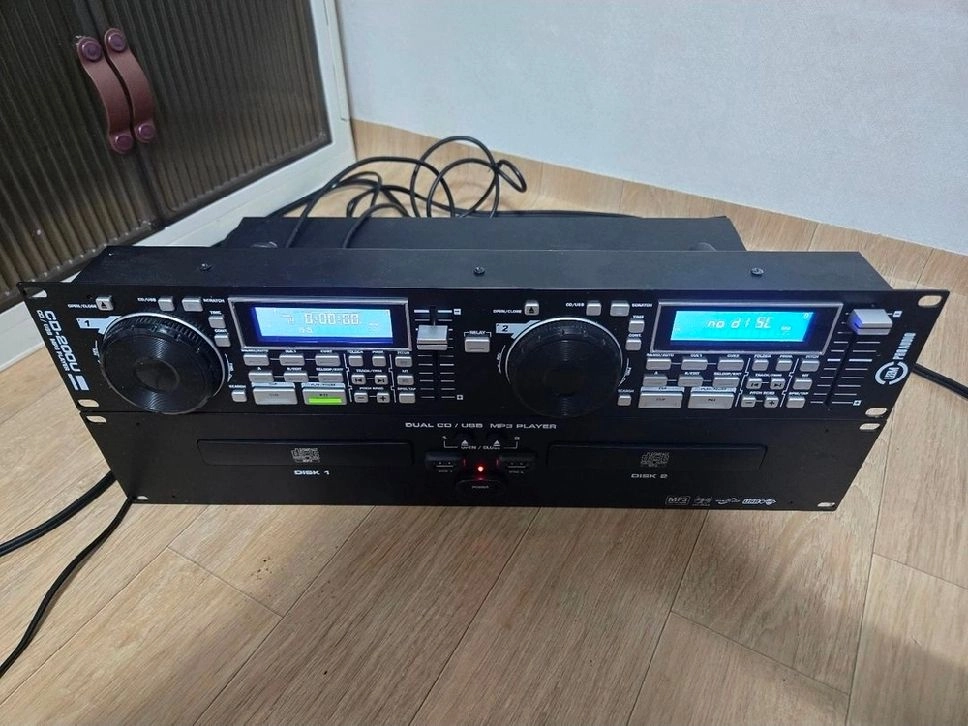 LEEM CD-200U 듀얼 CD/USB MP3 플레이어(택배포함) 이미지
