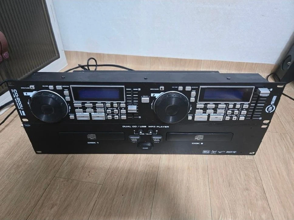LEEM CD-200U 듀얼 CD/USB MP3 플레이어(택배포함) 이미지