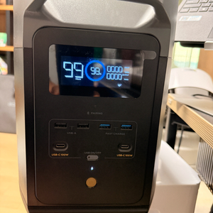 에코플로우 DELTA 2 + 정품 220W 양면 태양광 패널 풀세트 (실사용 1~2회) 이미지