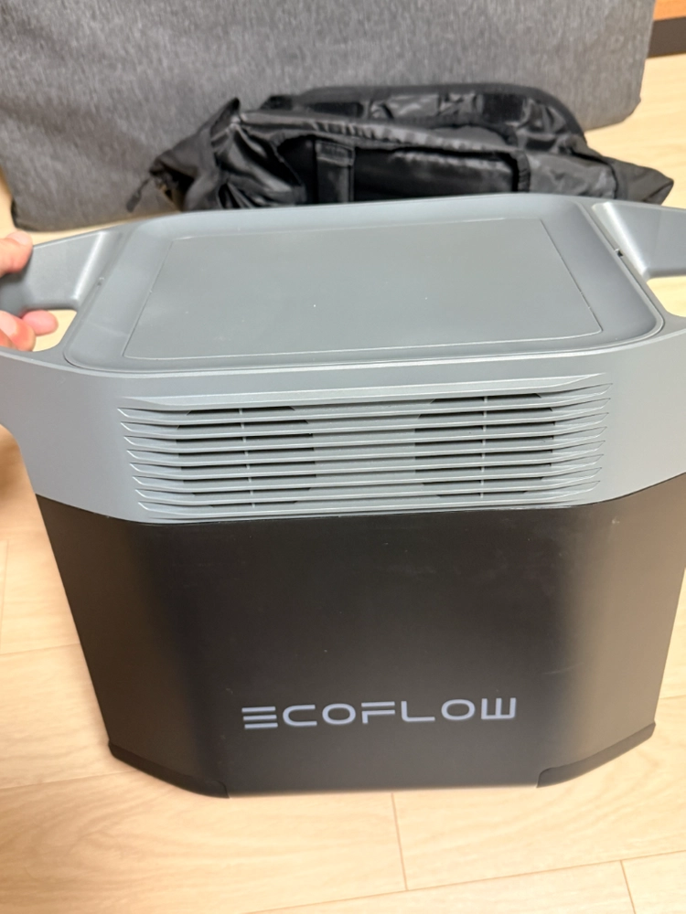 에코플로우 DELTA 2 + 정품 220W 양면 태양광 패널 풀세트 (실사용 1~2회) 이미지