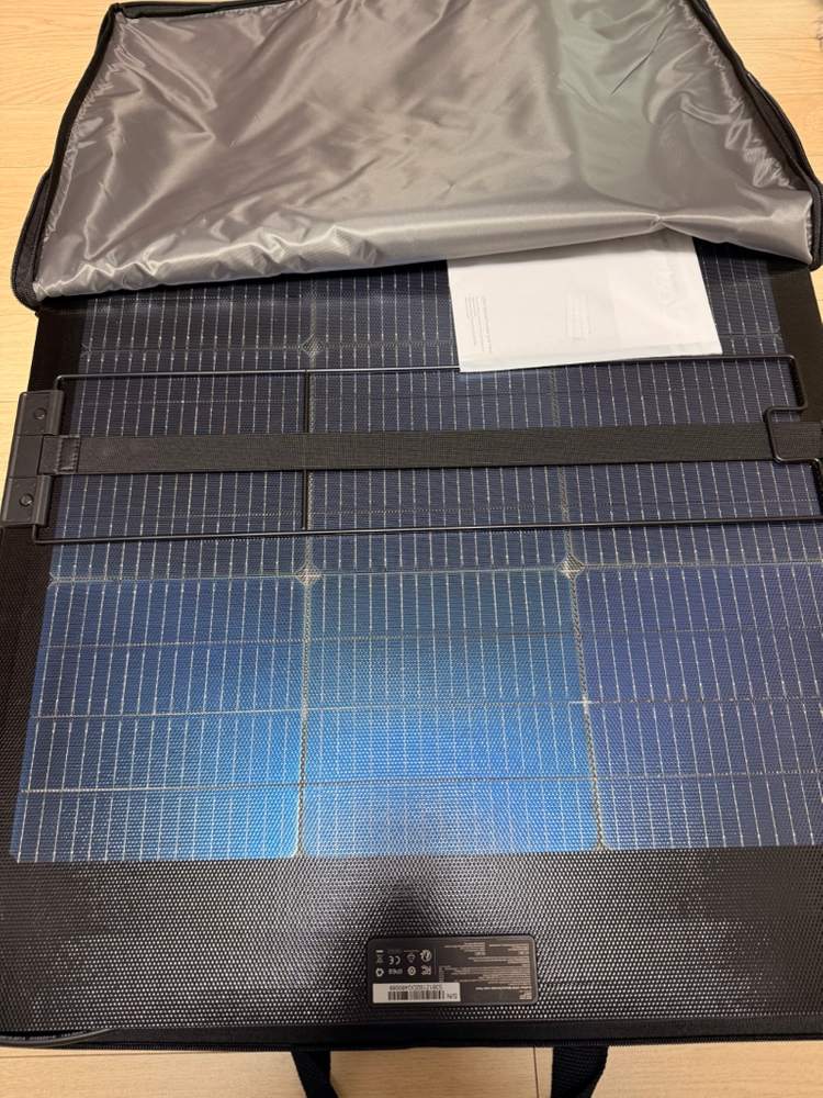 에코플로우 DELTA 2 + 정품 220W 양면 태양광 패널 풀세트 (실사용 1~2회) 이미지