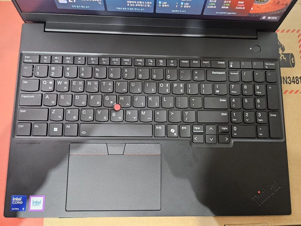 레노버 씽크패드 16인치 노트북 E16 Gen3 Ultra 5 16GB 512GB 이미지