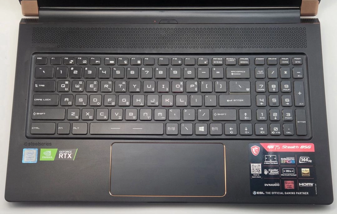 [최저가]MSI 17인치 게이밍노트북 GS75(i7-8th/2080/램32GB) 이미지