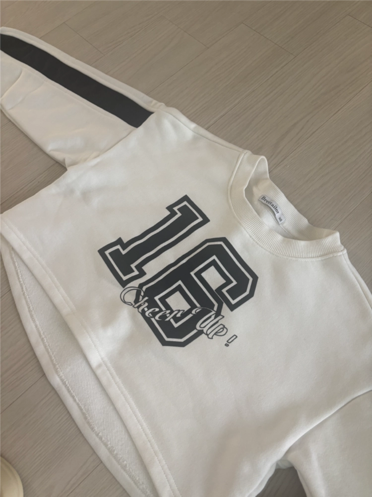나이키키즈 기모후드 브렛테일러 크롭맨투맨145사이즈일괄 이미지
