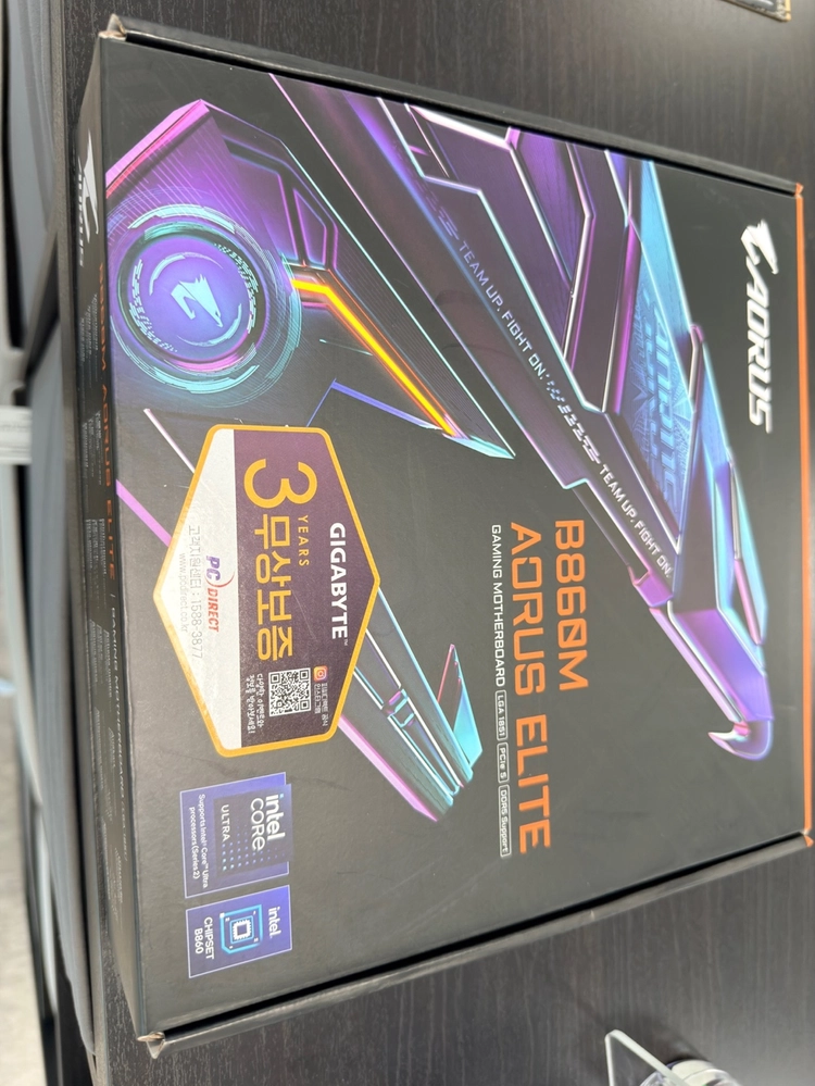 GIGABYTE B860M AORUS ELITE (PC DIRECT) 판매합니다. 이미지