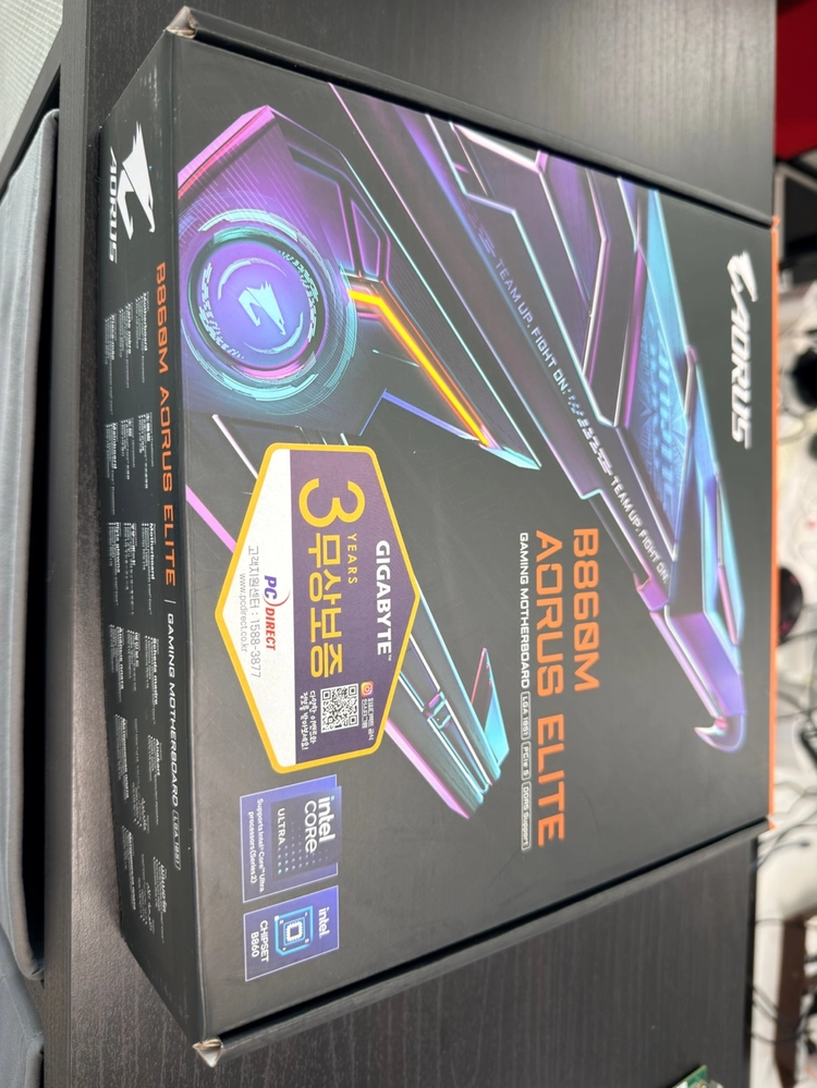 GIGABYTE B860M AORUS ELITE (PC DIRECT) 판매합니다. 이미지