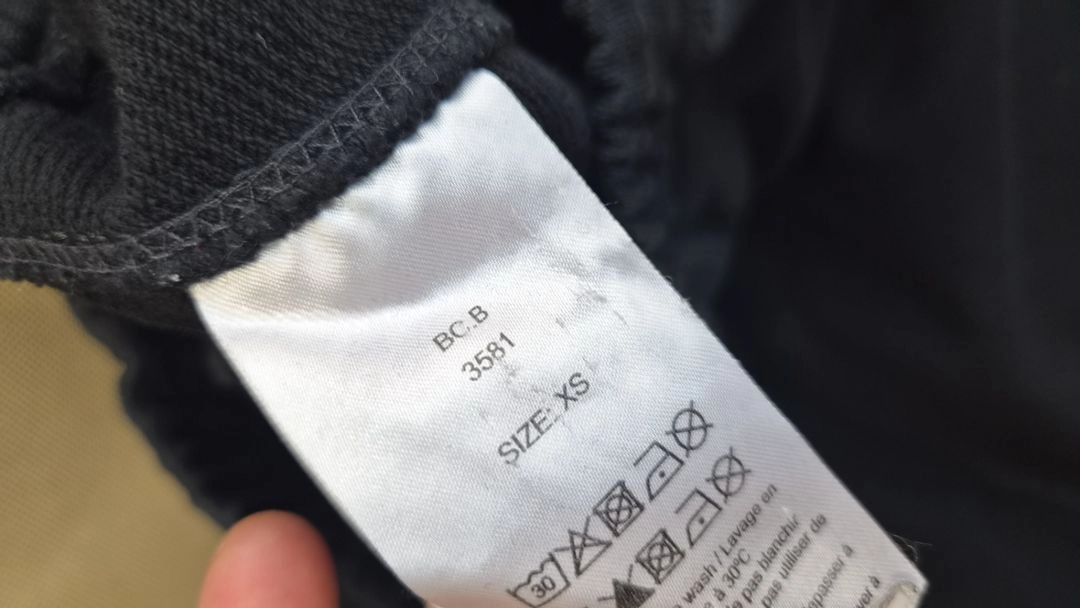 가니 GANNI 블랙 로고 자수 와이드 스웨트 조거팬츠 XS 국내정품 이미지