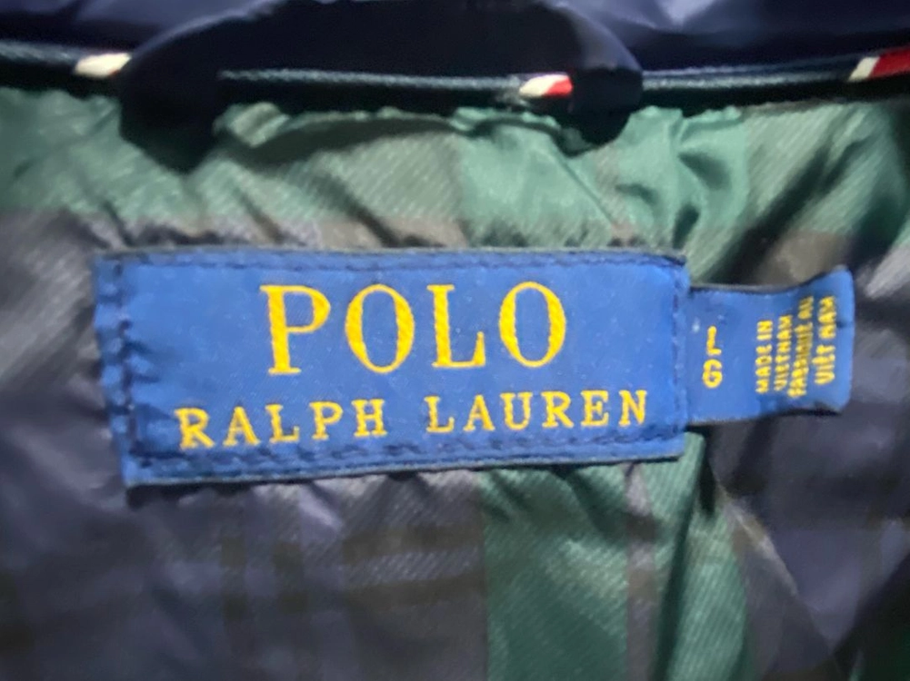 남성 폴로 경량패딩 라지 네이비 베스트 Polo Ralph Lauren 조끼 잠바 이미지