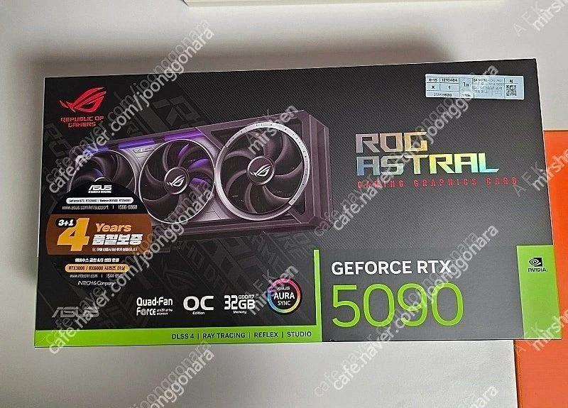 ASUS ROG Astral 5090 팝니다 이미지