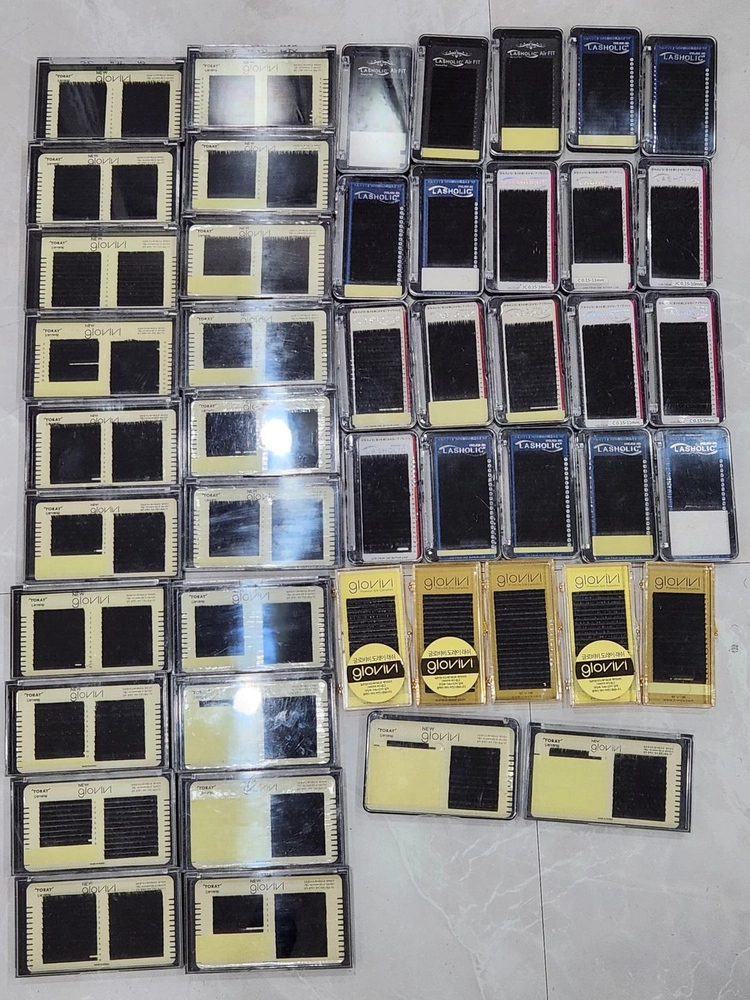 속눈썹 연장 가모 47개 일괄 판매합니다 🤎 이미지