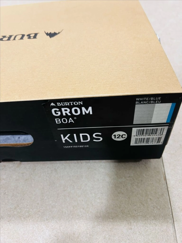 버튼 키즈 스노우보드 부츠 GROM BOA 185 이미지