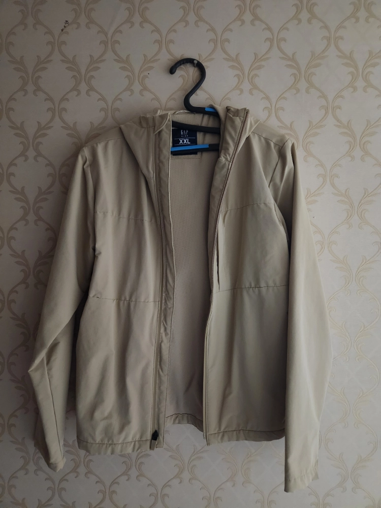 (새옷) GAP 키즈 베이지 후드 자켓 XXL(152~157cm) 이미지