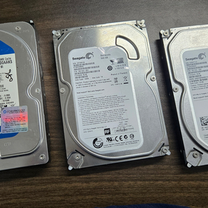 500g 640g 하드 hdd 3개 이미지