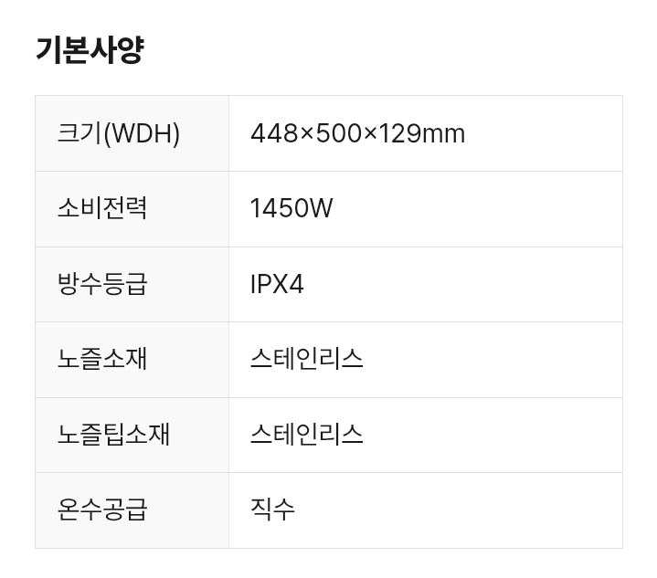 노비타 비데 BD-N330AS (중형변기용) 이미지