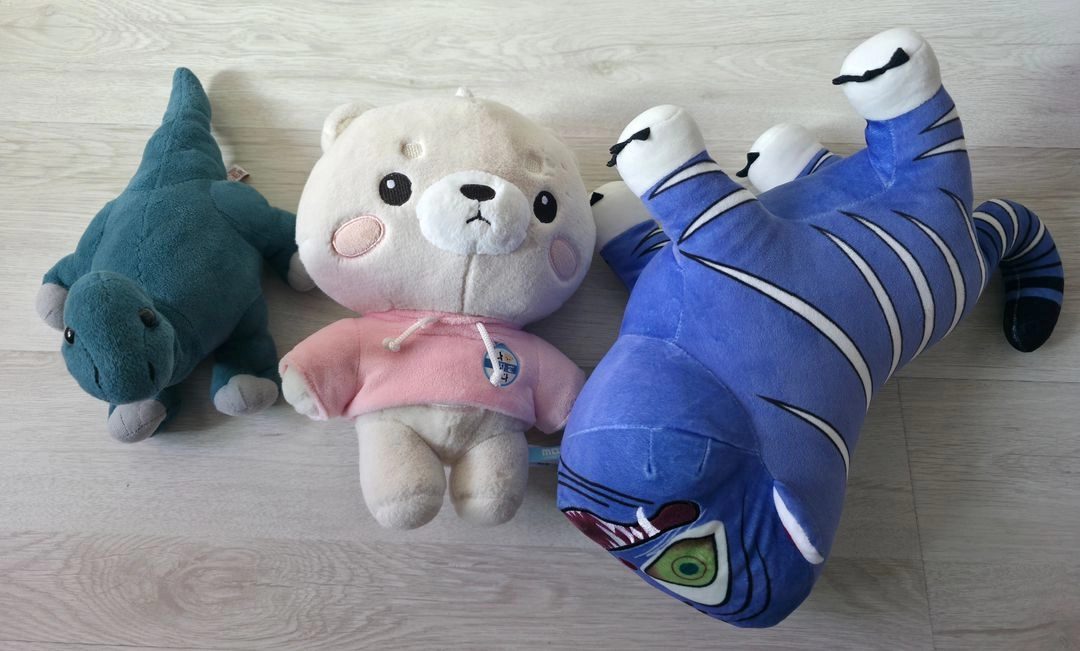 동물 인형 일괄 이미지