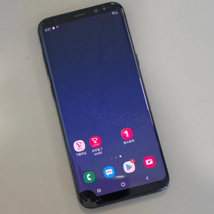 갤럭시 S8플러스 64기가 기능정상 게임용 단말기 4만 판매합니다 이미지
