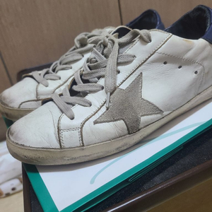 골든구스 슈퍼스타 운동화 네이비스타 38사이즈 240mm 이미지