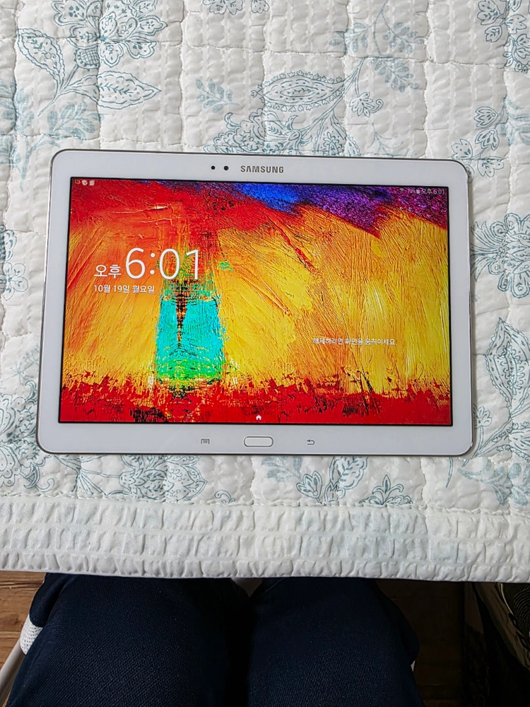 삼성 갤럭시 탭 10.1 인치 (,S펜) 노트 (충전5핀) 32GB. 이미지