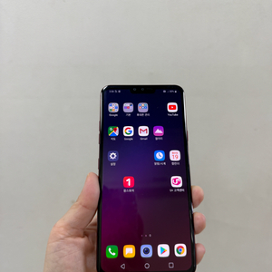 (부산중고폰) LG V40 ThinQ 레드 128기가 공기계 판매해요 이미지