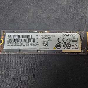 [파인인포/미사용] 삼성 PM9A1 M.2 NVMe SSD 1TB (건강상태 100%) 이미지