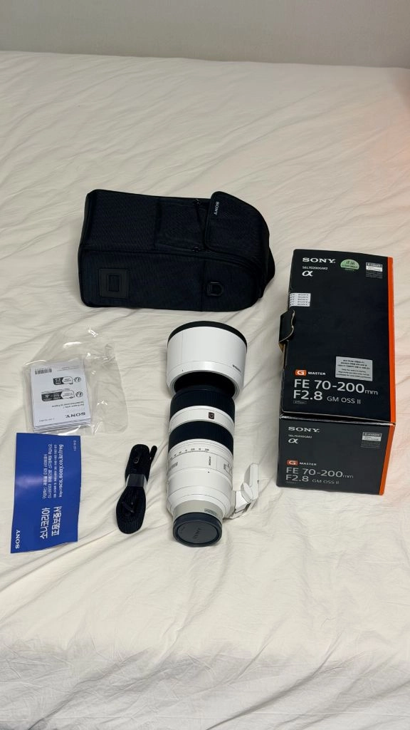 소니 FE 70-200mm F2.8 GM OSS II 렌즈 sel70200gm2 - 안심되는 중고거래