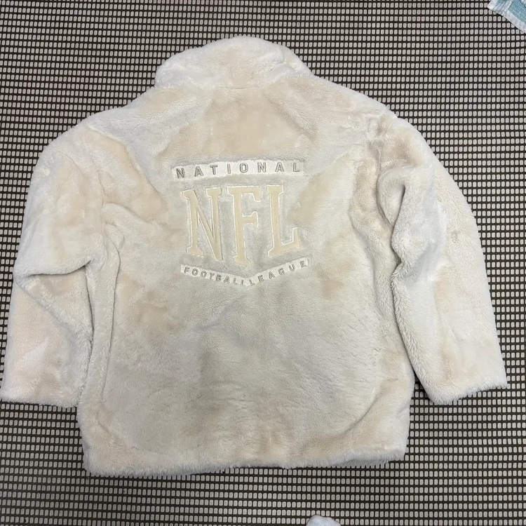 NFL | 아이보리 퍼 플리스 자켓 2XL 이미지