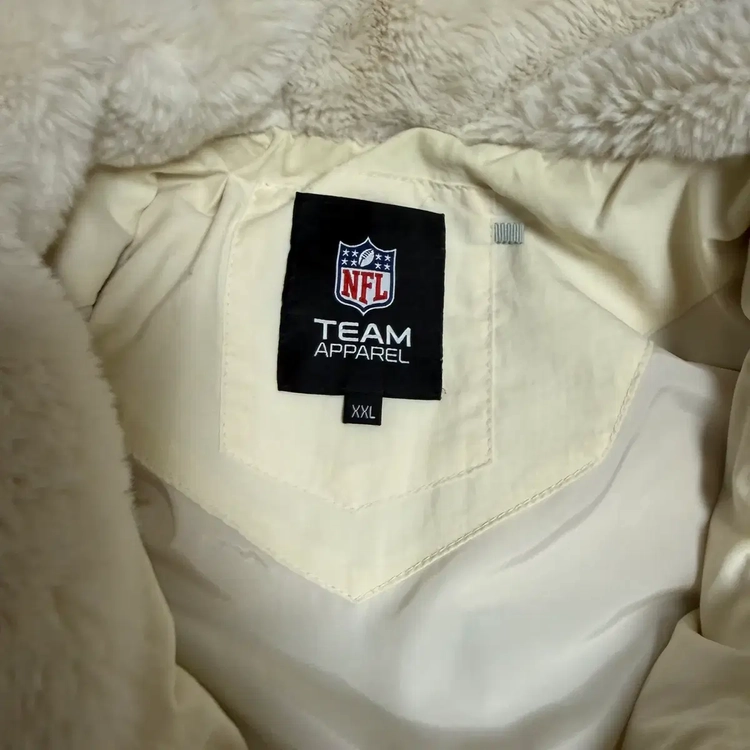 NFL | 아이보리 퍼 플리스 자켓 2XL 이미지