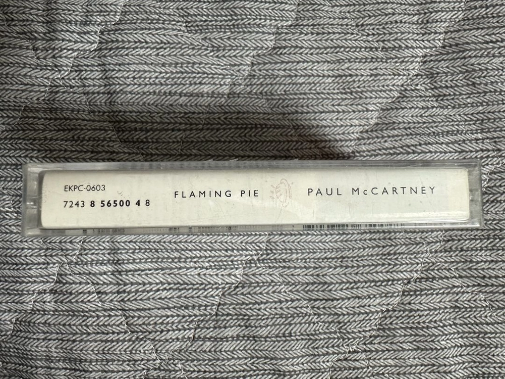 [미개봉 카세트 테이프!!!] Paul McCartney FLAMING PIE 한국산 폴 맥카트니 비틀즈 이미지