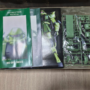 PG 자쿠 2 사병용 미조립 팝니다 (설명 필독!!!) 이미지