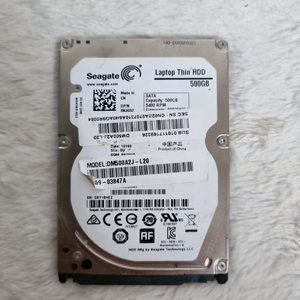 씨게이트 랩탑 씬 HDD 500GB 2.5인치 이미지