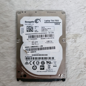 씨게이트 랩탑 씬 HDD 500GB 2.5인치 이미지