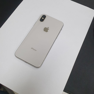 아이폰X 64GB 실버 배터리100% 기능정상 중고폰 544648 이미지