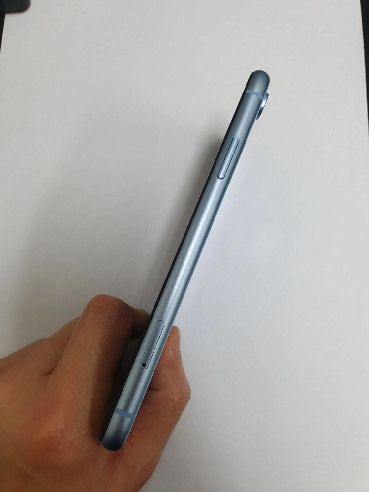 아이폰XR 64GB 블루 배터리100% 기능정상 중고폰 529469 이미지