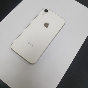 아이폰XR 64GB 화이트 배터리100% 기능정상 중고폰 539119 이미지