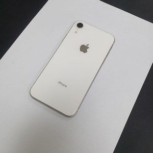 아이폰XR 128GB 화이트 배터리87% 기능정상 중고폰 527464 이미지