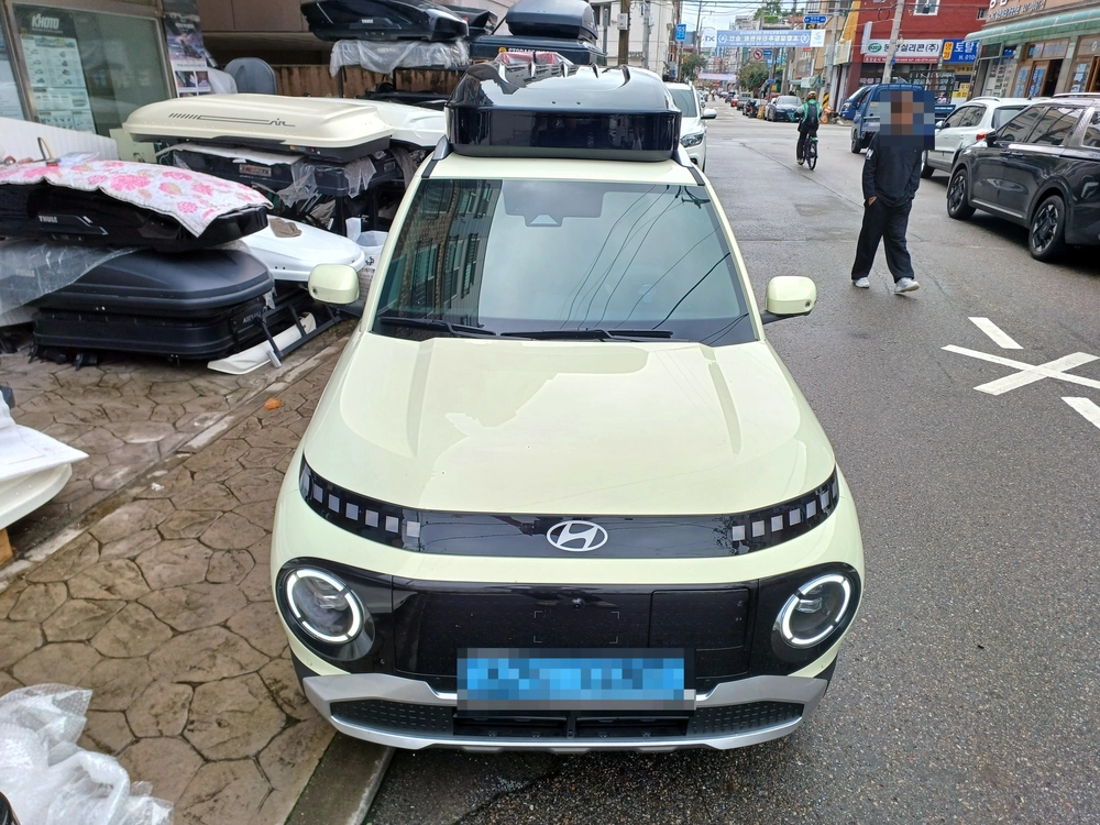 캐스퍼 및 캐스퍼ev 코토일체형루프박스 사무실정리 새제품 최저가 중고가로 무료장착 이미지