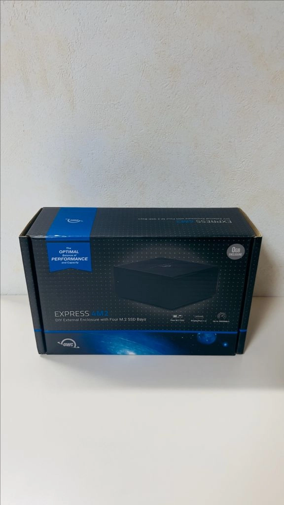 OWC Express 4M2 M.2 SSD Thunderbolt 3 + WD_BLACK SN750 1TB x 4개 이미지