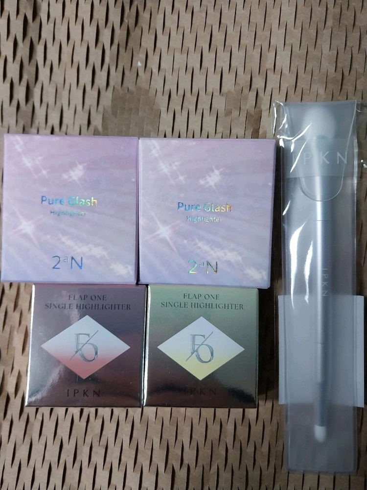 하이라이터4종]글린트(피치문)듀얼브러쉬기획,테오앤더(샴페인글로우),투에이엔2종,입큰2종 이미지