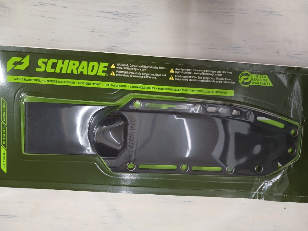SCHRADE 나이프 특수부대 미군 텍티컬 산악 캠핑 수중 스쿠버 USA 네이비 델타포스 UDT 군용대검 군용 이미지