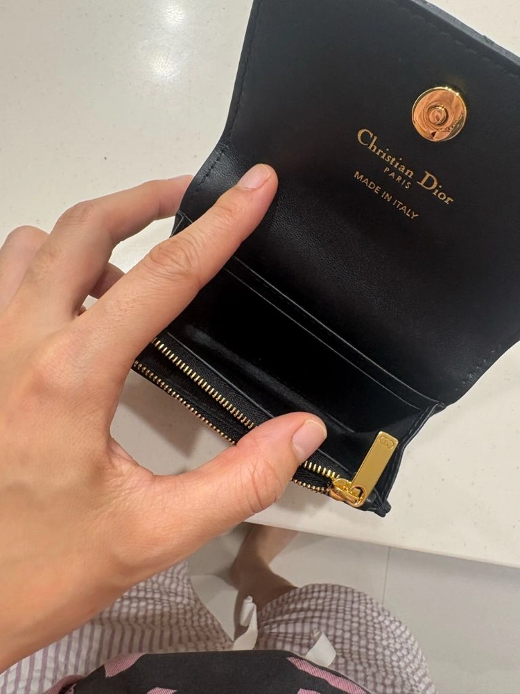 디올 카로 글리신 카드지갑(풀박스구성) 이미지