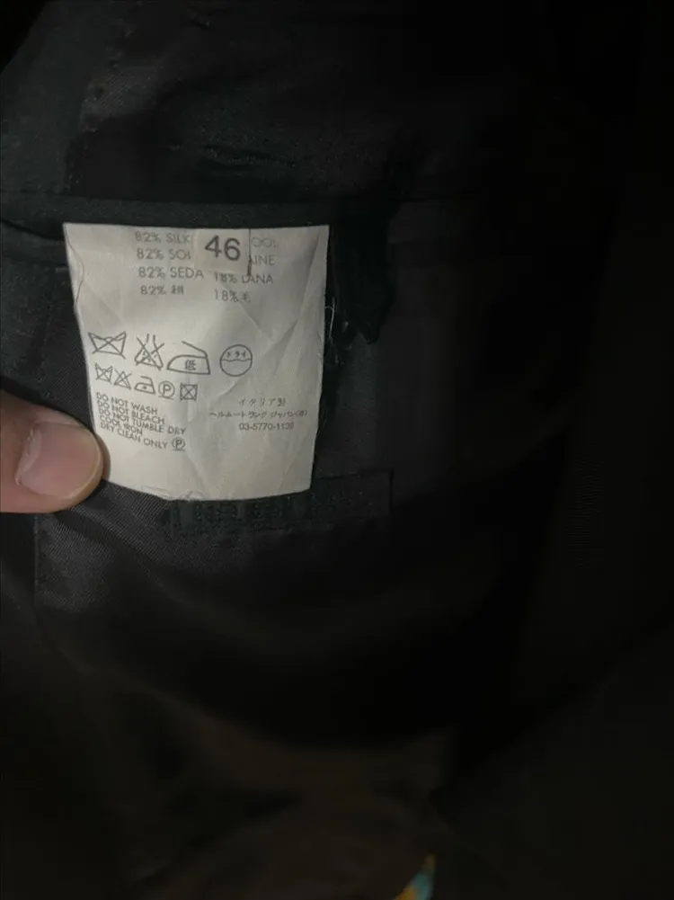Helmut Lang(헬무트랭) 100 자켓 슬림핏 매장 정품 이미지