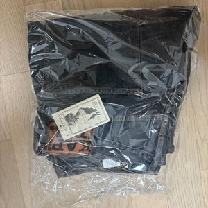캐피탈 한정판 14oz 블랙 데님 몽키 시스코 올블랙 잼스톤 팬츠 (EK-1888LP) 36사이즈 이미지