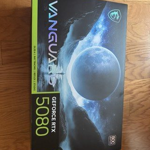 미개봉 MSI 지포스 RTX 5080 뱅가드 SOC D7 16GB 이미지