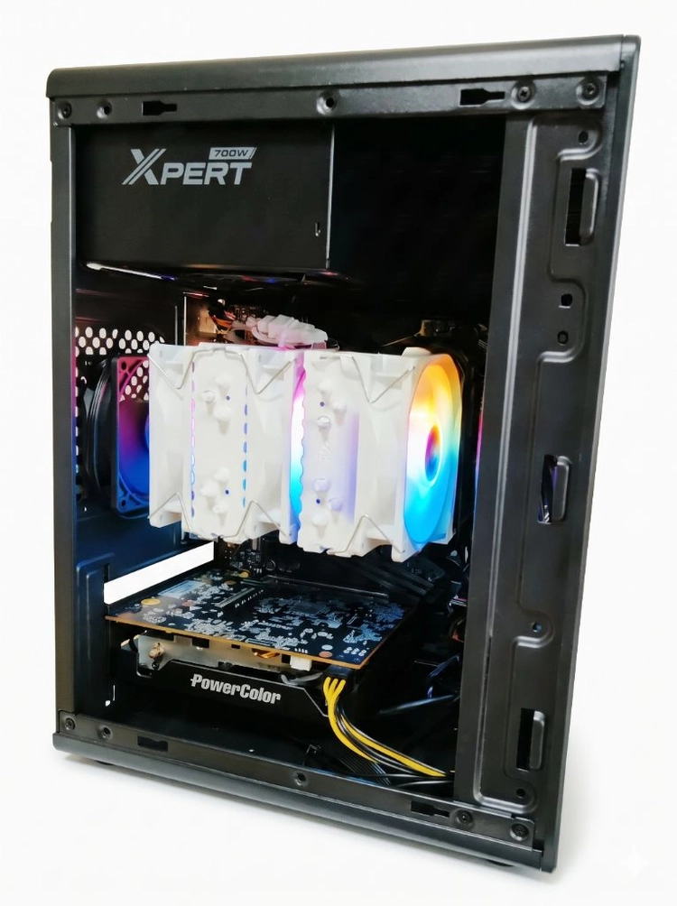 5500X3D 반본체 컴퓨터 pc 데스크탑 이미지