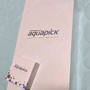 완전 미개봉 아쿠아픽 AQ-207 무선구강세정기 새상품 판매합니다 이미지