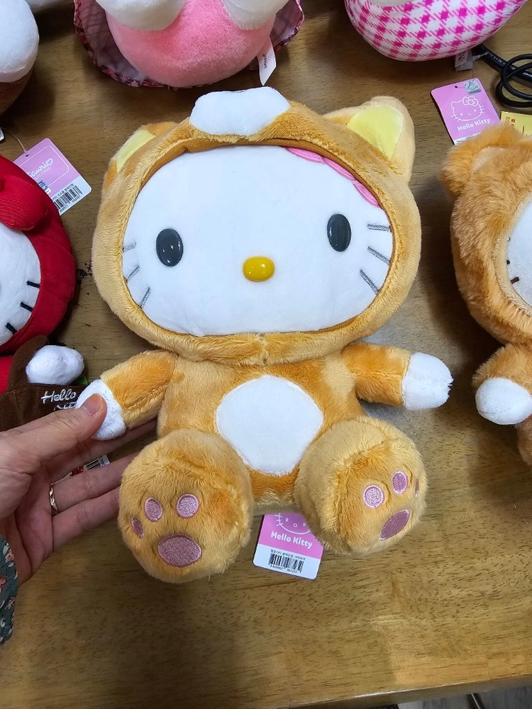 산리오 키티 헬로키티 중형 인형 새거 팔아요 이미지