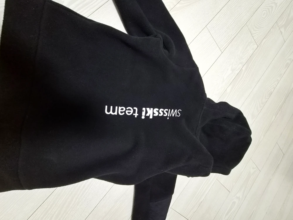 데상트 키즈 후리스 후드집업 140사이즈 이미지