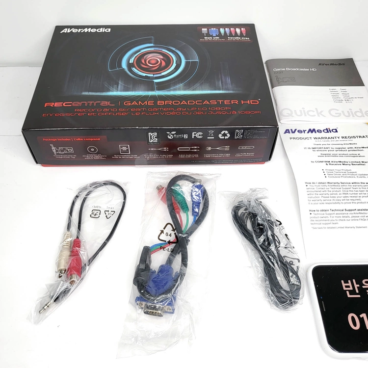 에버미디어 캡쳐보드 GAME Broadcaster HD (C127) 이미지